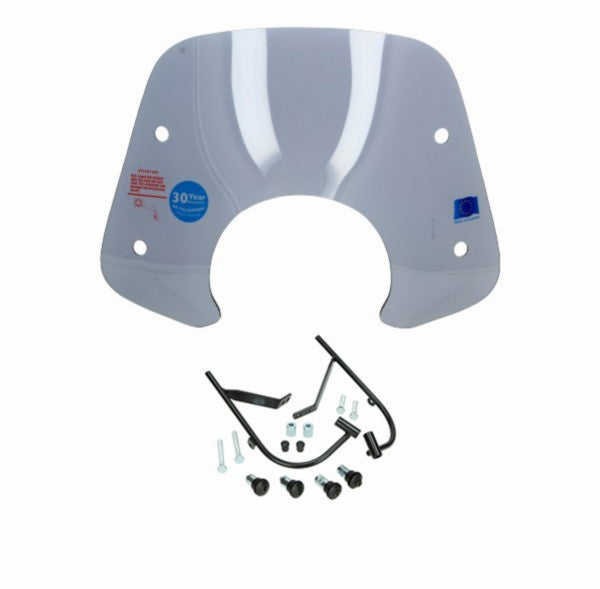 Windschutzscheibe Low Smoke Sym Fiddle 2 Mit Montagematerial