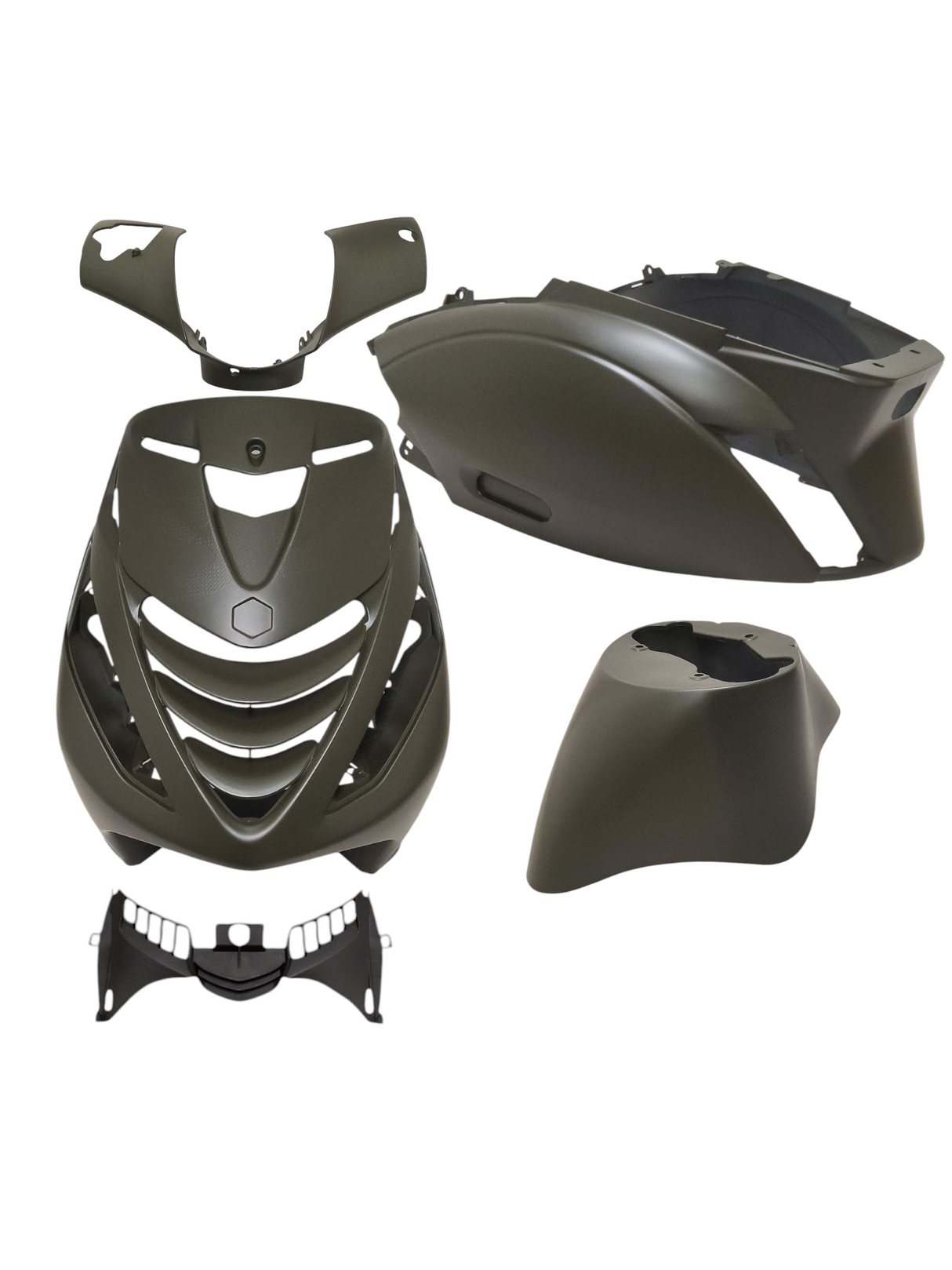 Kappenset Piaggio Zip Mat Leger Groen