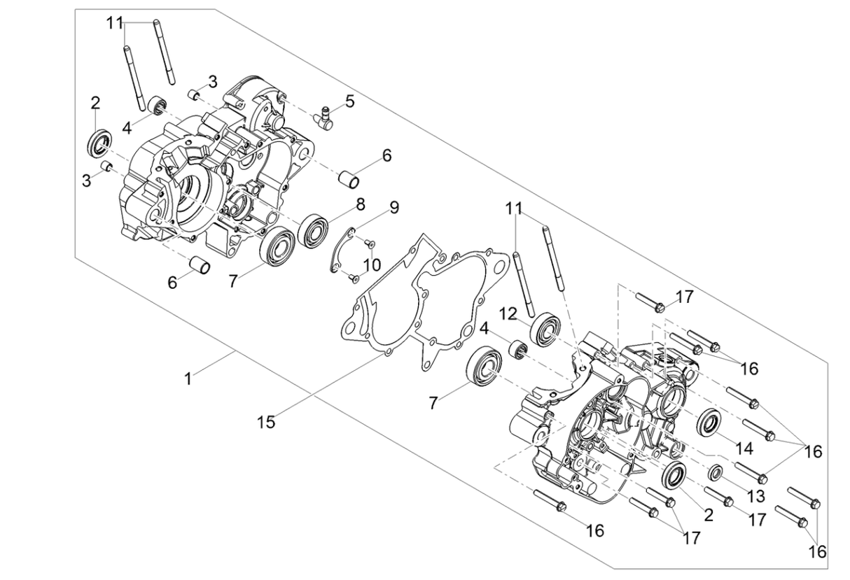 Derbi Senda SM 50 2T X-Treme E4 2018-2020 - Carter