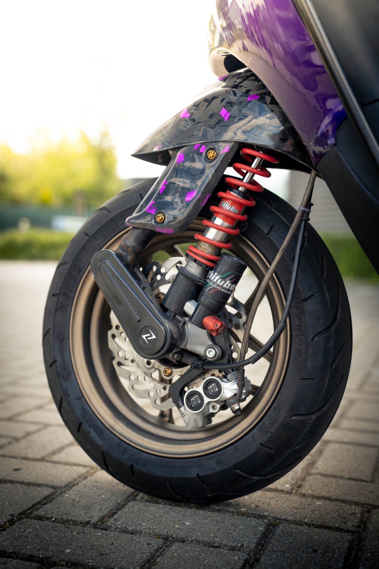 Ottopuntouno Kit d'étrier de frein New Era Front Zip SP / Vespa