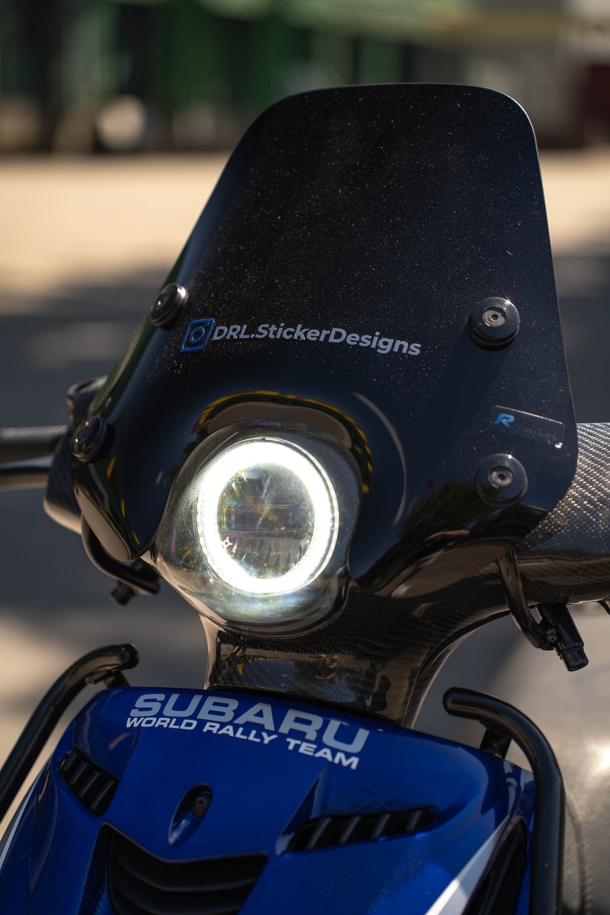 Phare Angel Eye Piaggio Zip / Vespa Fenom