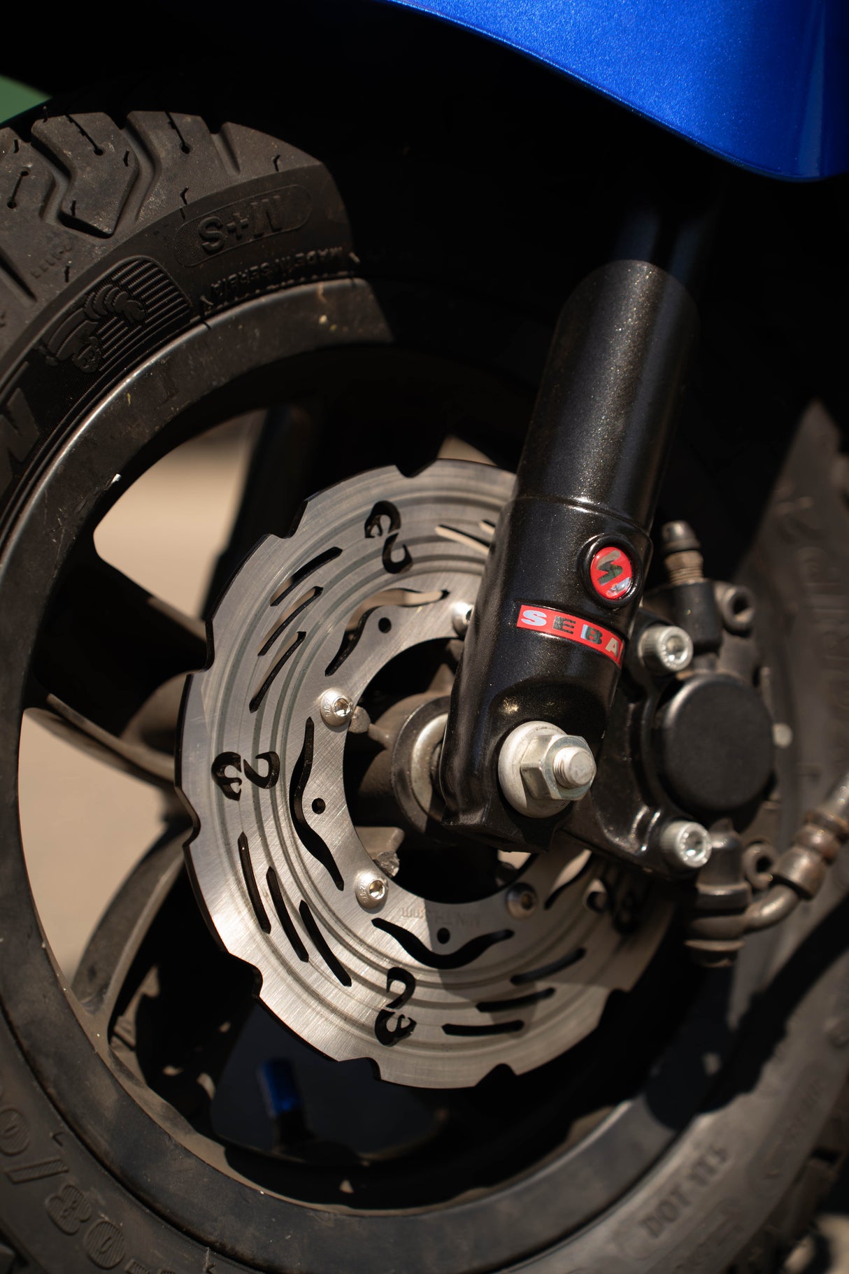 Remschijf Fenom Piaggio Zip voor Standaard Vork