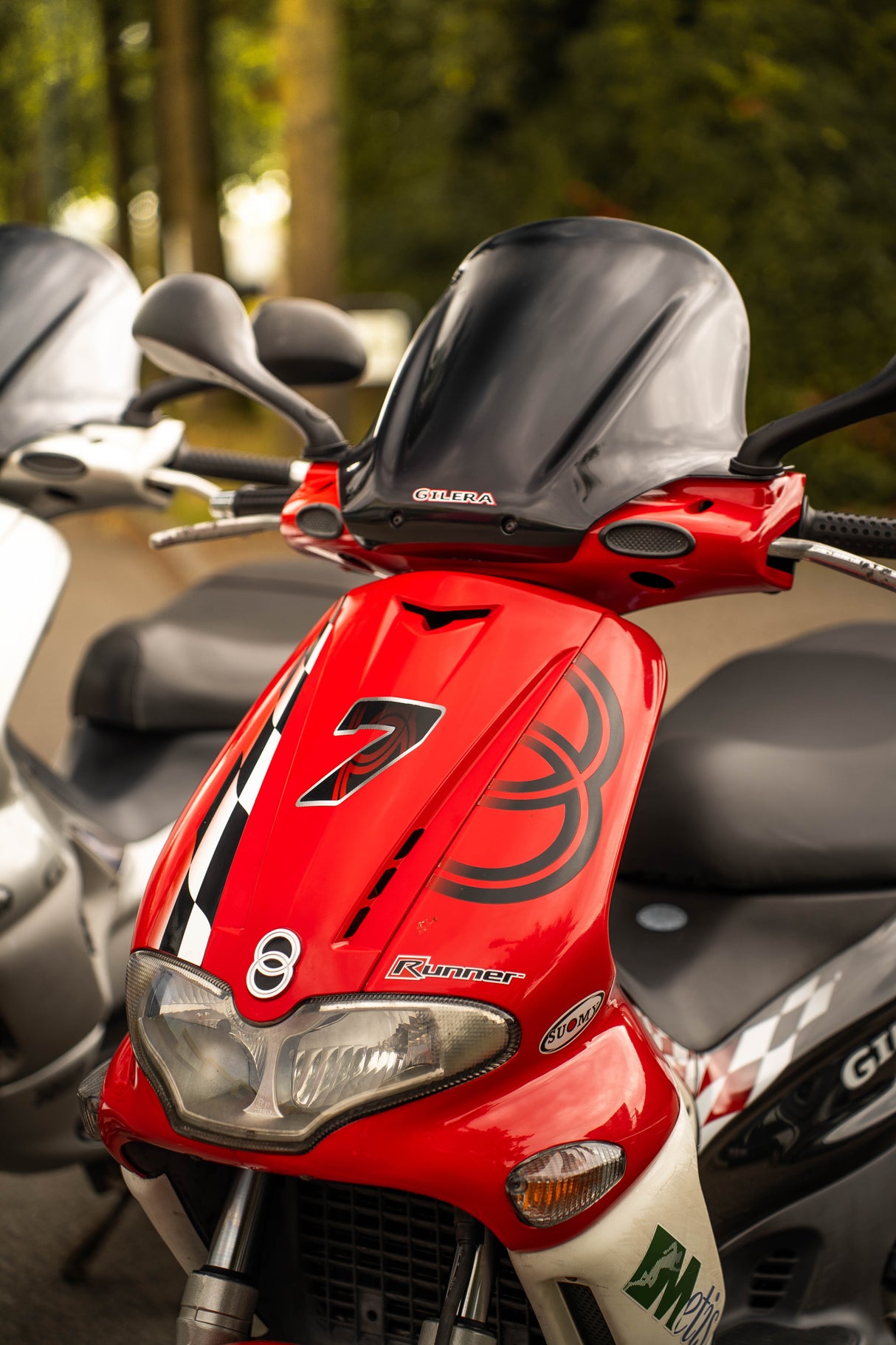 Windscherm Gilera Runner Smoke Origineel