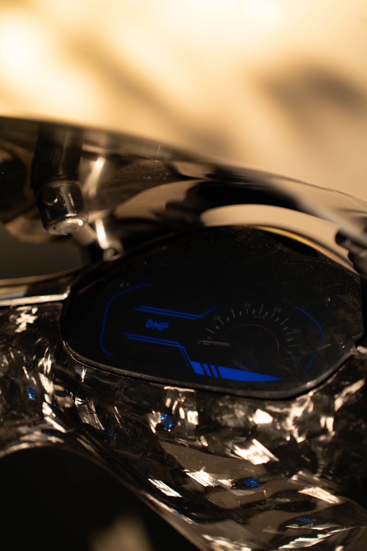 Kilometeller Sport Blue Piaggio Zip DMP