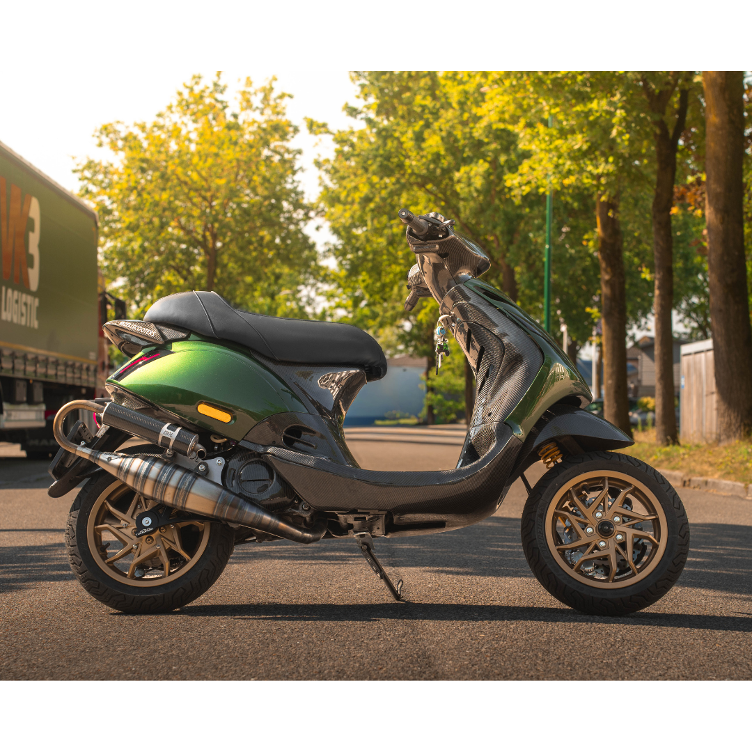 Voorvelg 12 Inch Mat Zwart Vespa Sprint RST E5+