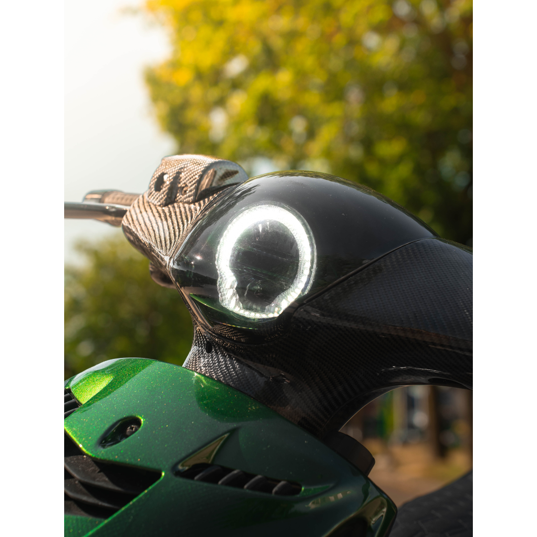 Fenom Angel Eye + Koplampunit Piaggio Zip
