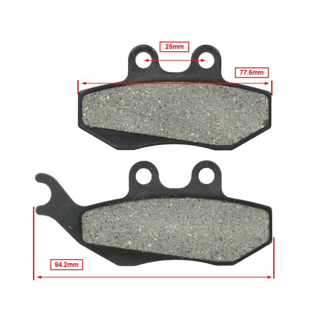 Set pastiglie freno Piaggio / Gilera / Vespa 2-4 tempi