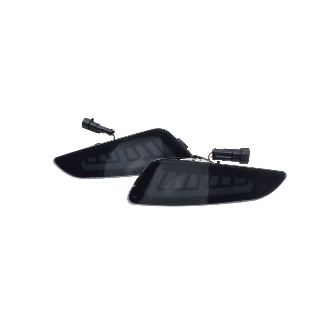 Knipperlichtset Led Voorzijde Power1 Sport Smoke Vespa Sprint / Primavera