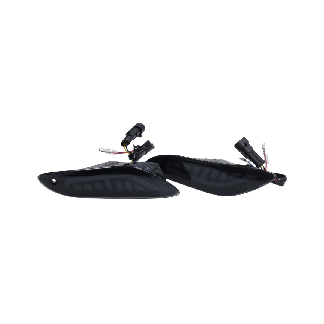 Ensemble de clignotants LED arrière Power1 Sport Fumé Vespa Sprint / Primavera