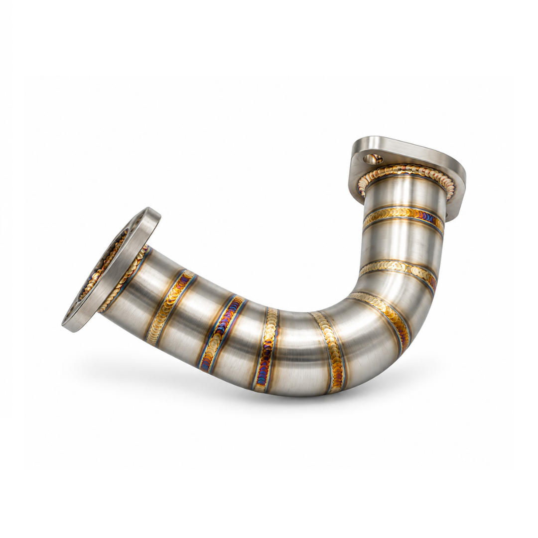 Curva di Scarico RVS Fenom Piaggio / Gilera 125-180cc 2 Tempi