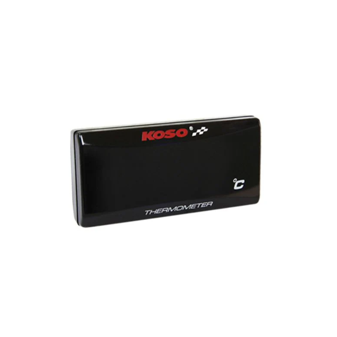 Temperatuurmeter Koso Super Slim Style 0-120 Graden Blauw