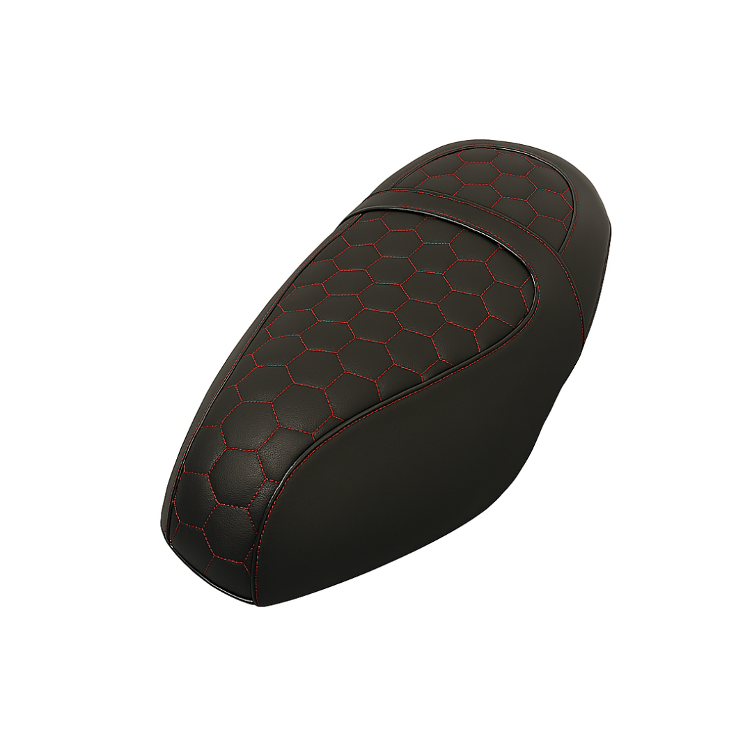 Couverture de selle RS Red Piaggio Zip 2/4