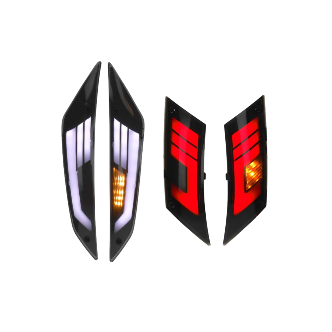 LED Sport1 Blitzlichter am vorderen/hinteren Piaggio Zip