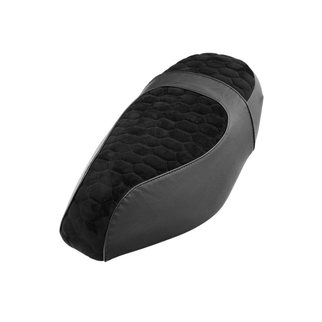 Copertura a sella Alcantara look nero Piaggio Zip