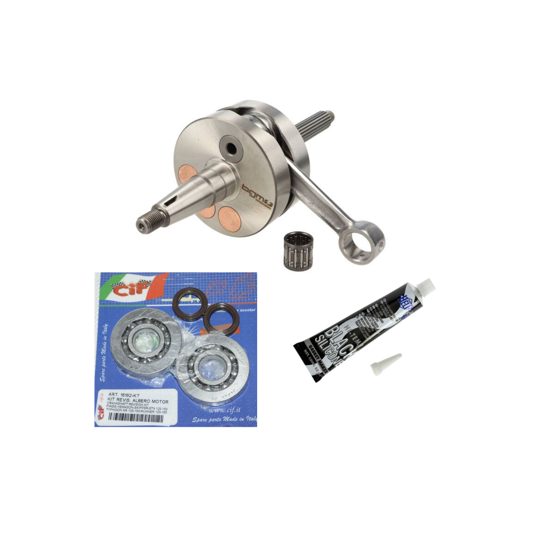 Révision du vilebrequin 52 mm Bundle Piaggio / Gilera 125-180cc 2 traits