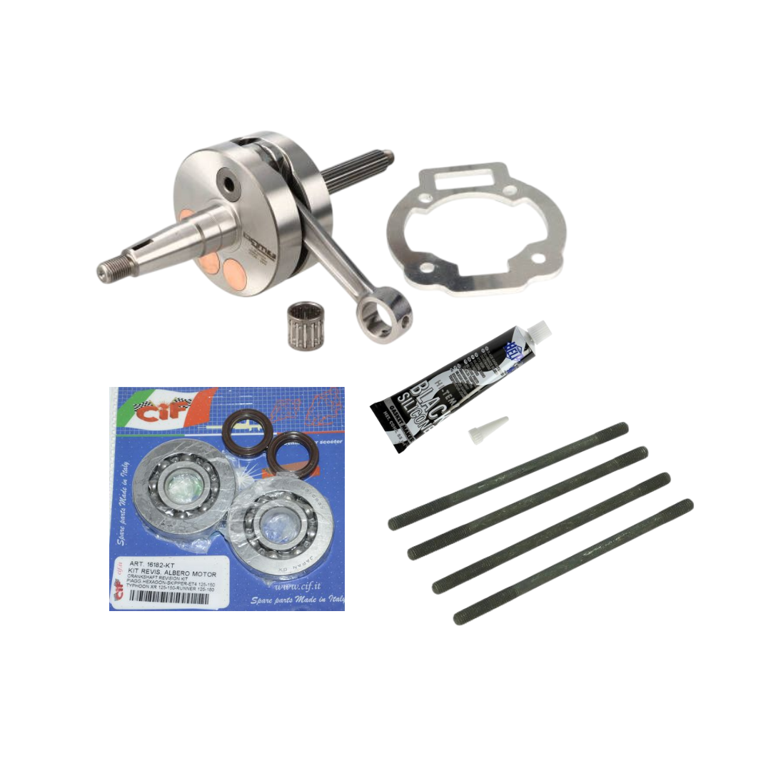 Revisie Krukas 55MM Bundle Piaggio / Gilera 125-180cc 2 Takt