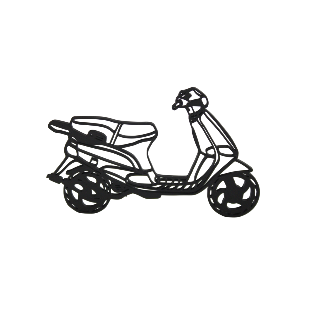 Silhouette 3D Piaggio Zip Tipo 3