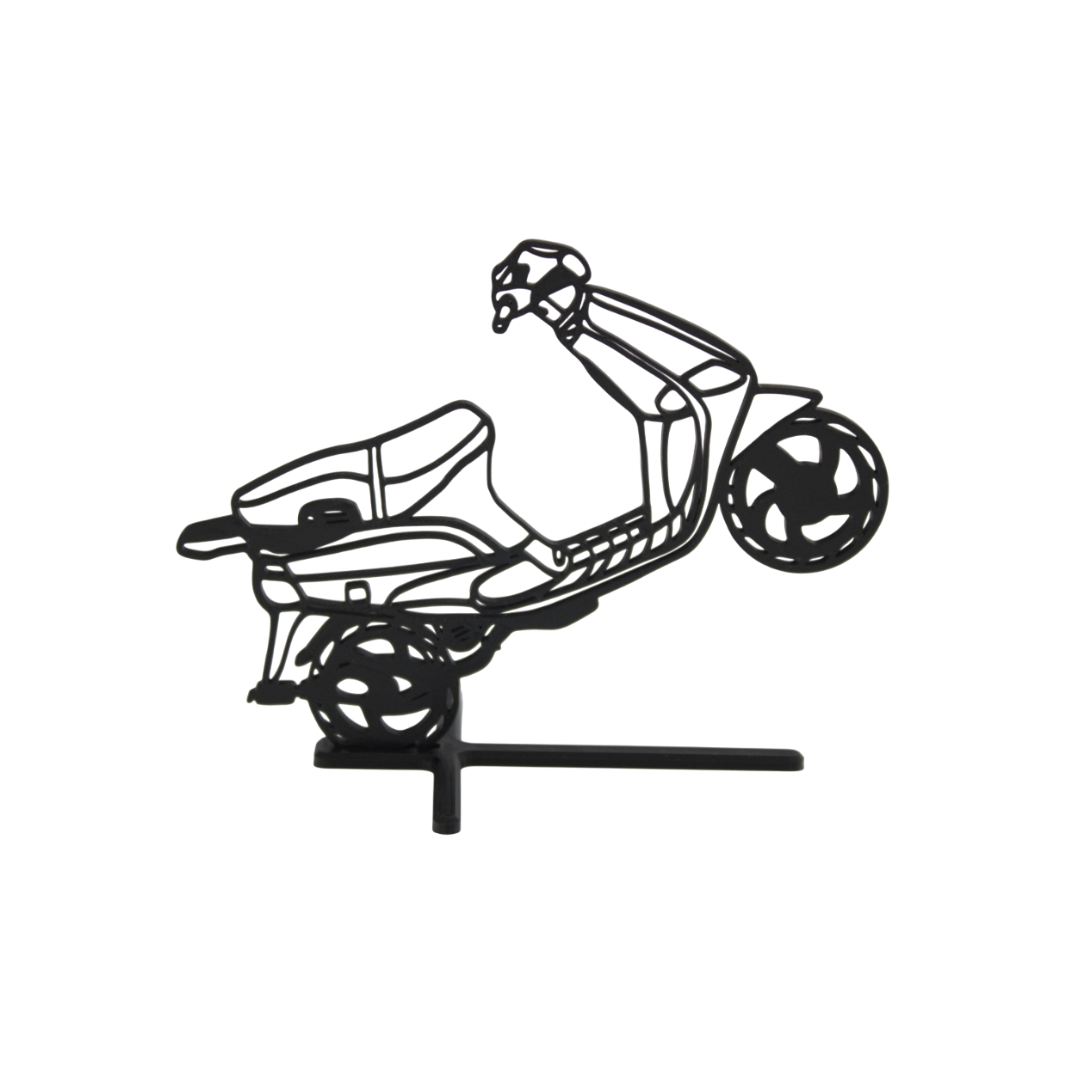 Silhouette 3D Piaggio Zip Tipo 3