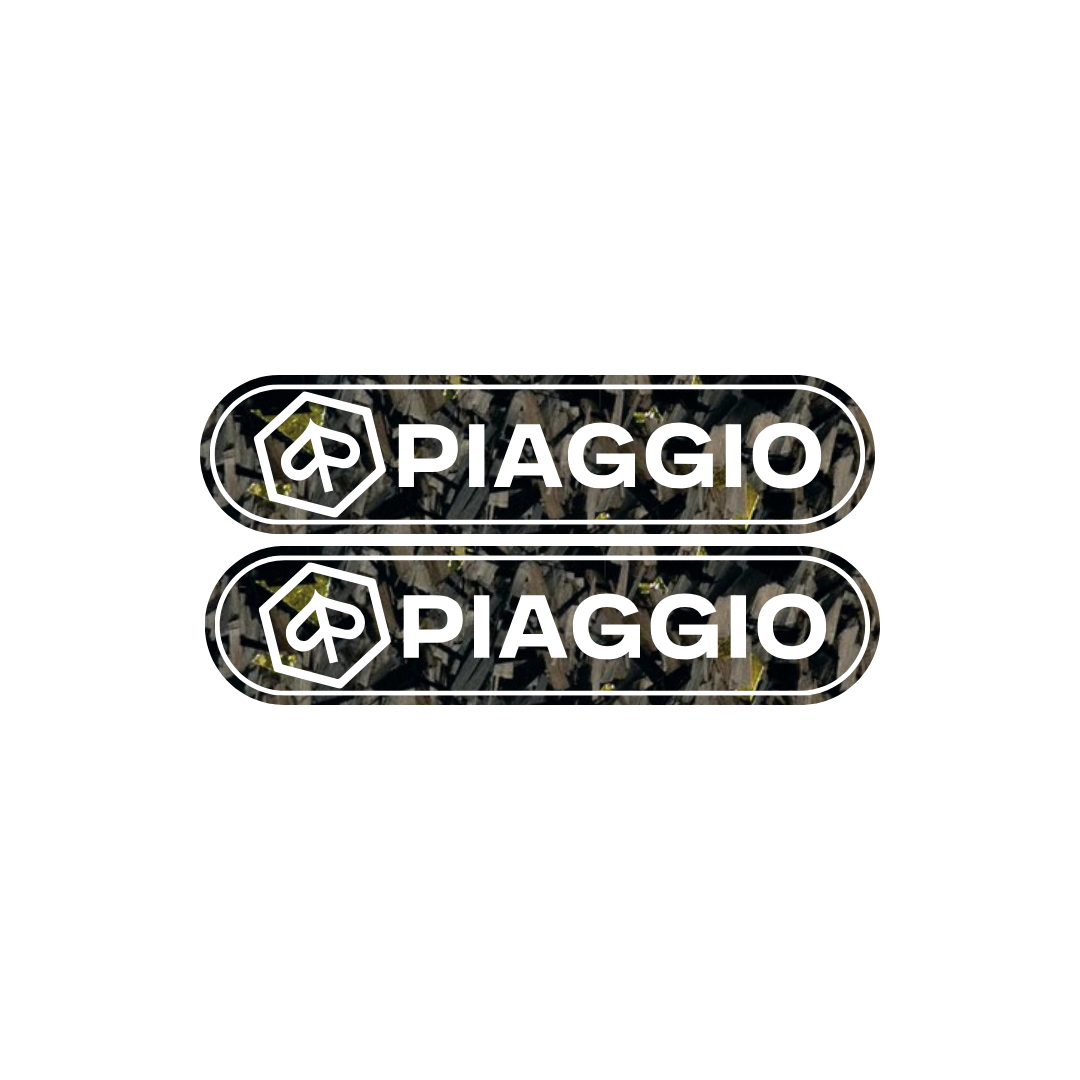 3D -Reflektoren Piaggio schmiedete Kohlenstoff