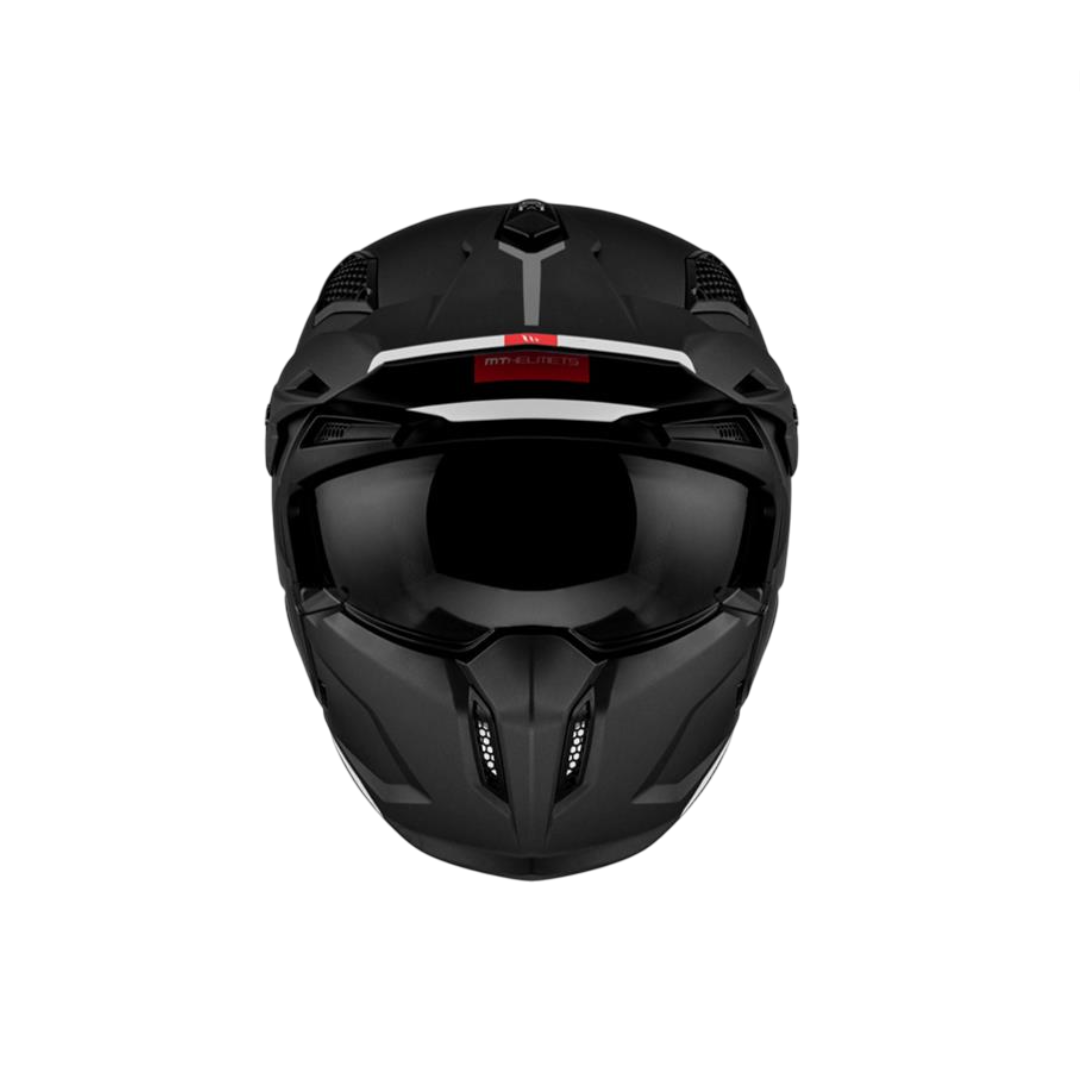 Helm MT Streetfighter SV Stripe Mat Zwart
