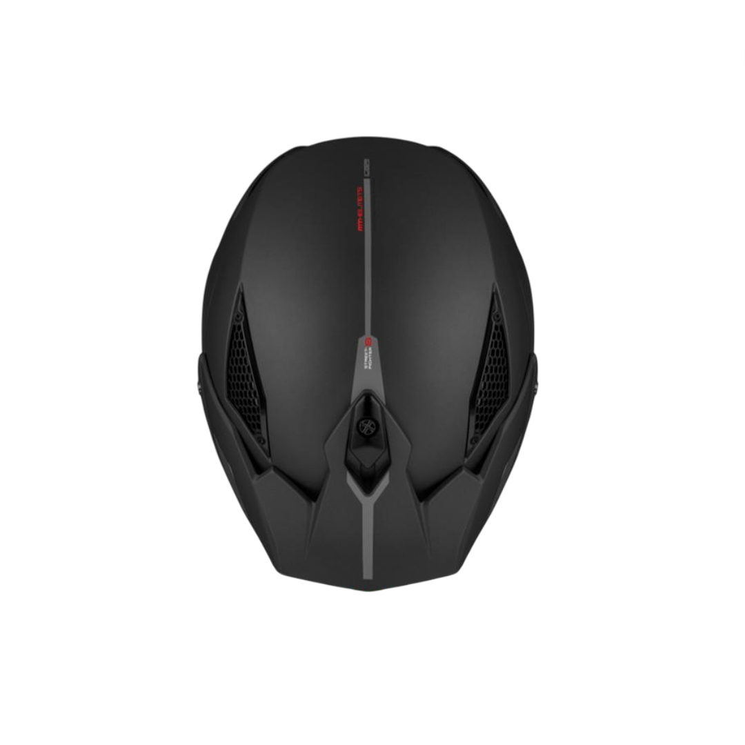 Helm MT Streetfighter SV Stripe Mat Zwart