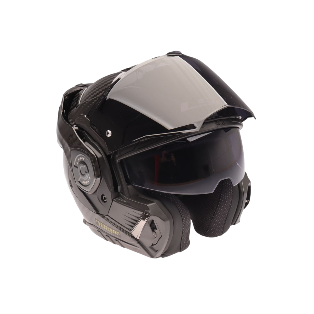 Casque LS2 Avant x solide ff901 Shine Carbon