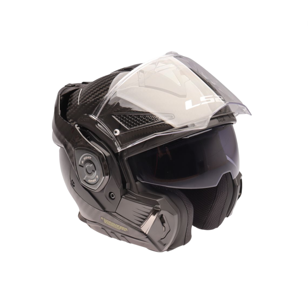 Casque LS2 Avant x solide ff901 Shine Carbon