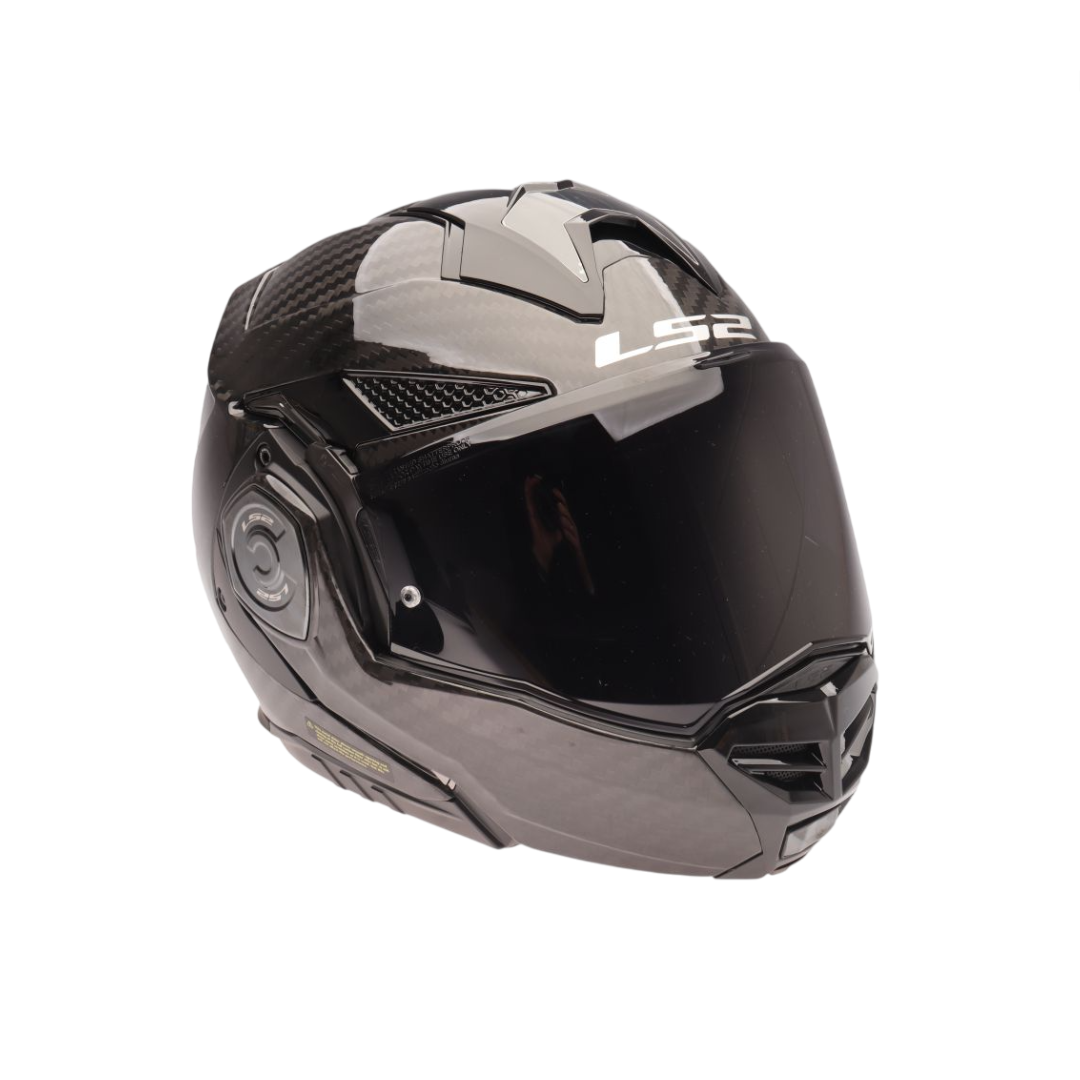 Casque LS2 Avant x solide ff901 Shine Carbon