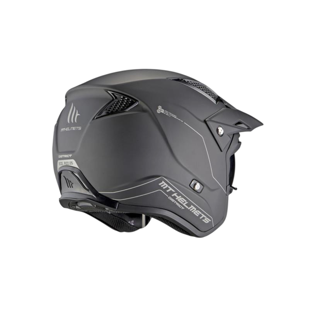 Mt Helmet District S Sv Mat Black