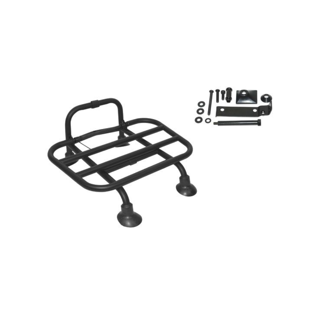 Porte-bagages avant rabattable Noir Mat Vespa Sprint/Primavera