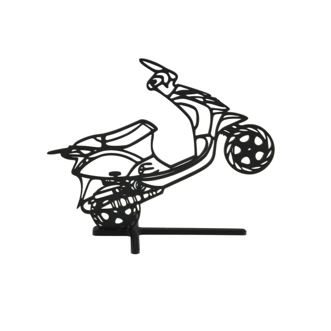 Silhouette 3D Piaggio Zip 2 AVC