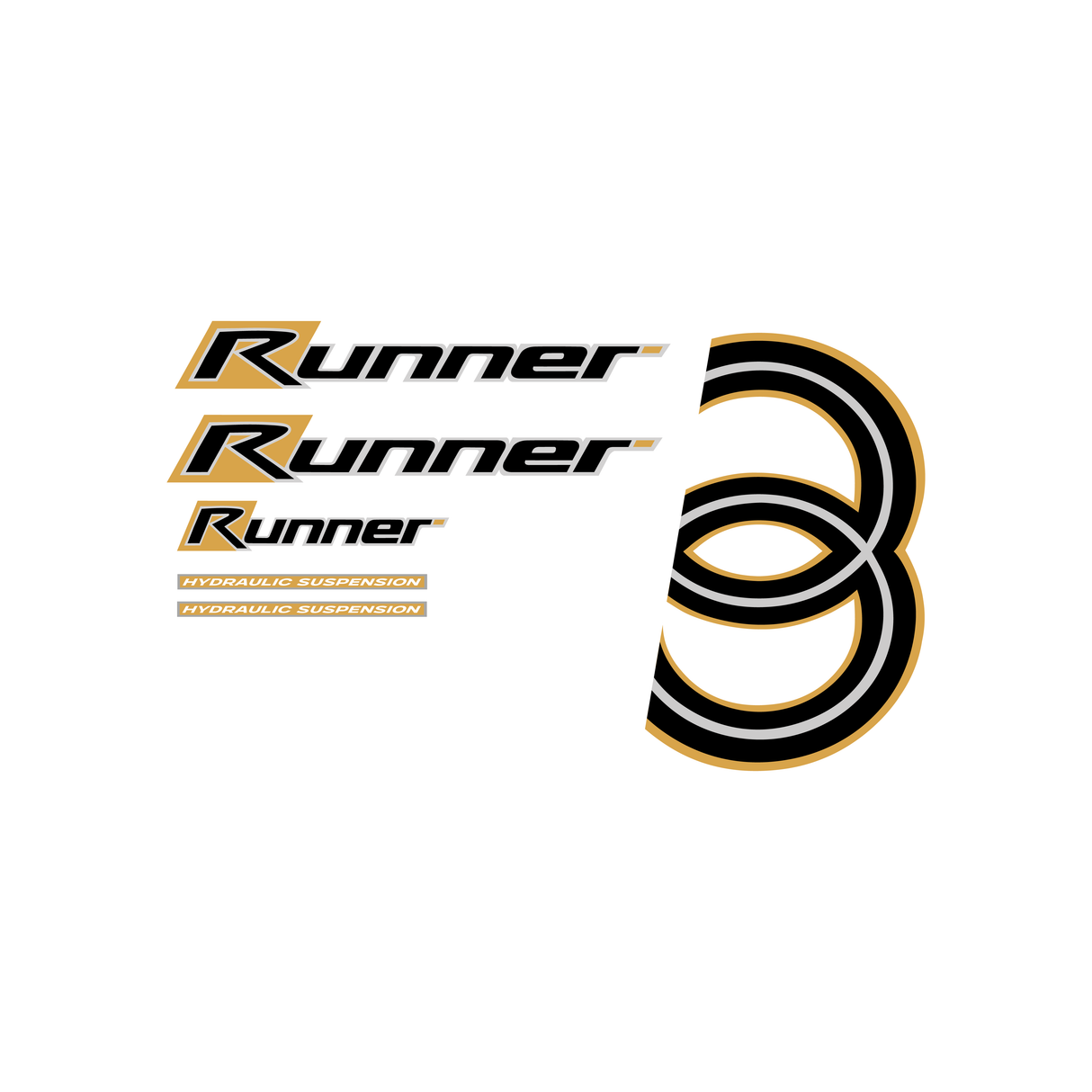 Sticker set Gilera Runner SP Pro
