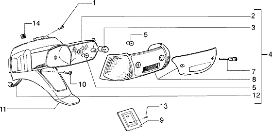 Zip SP98 - Kabelbomen/Elektra