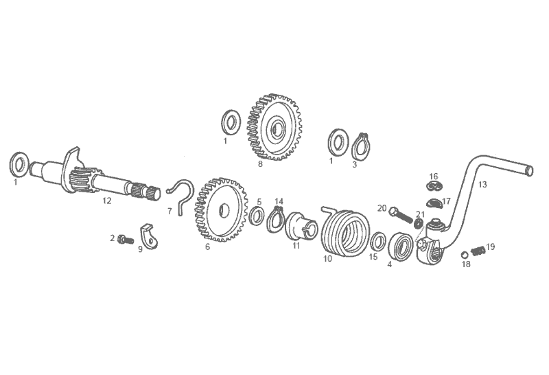 Derbi Senda SM 50 2T DRD Edition Black E2 2005 - Kickstart