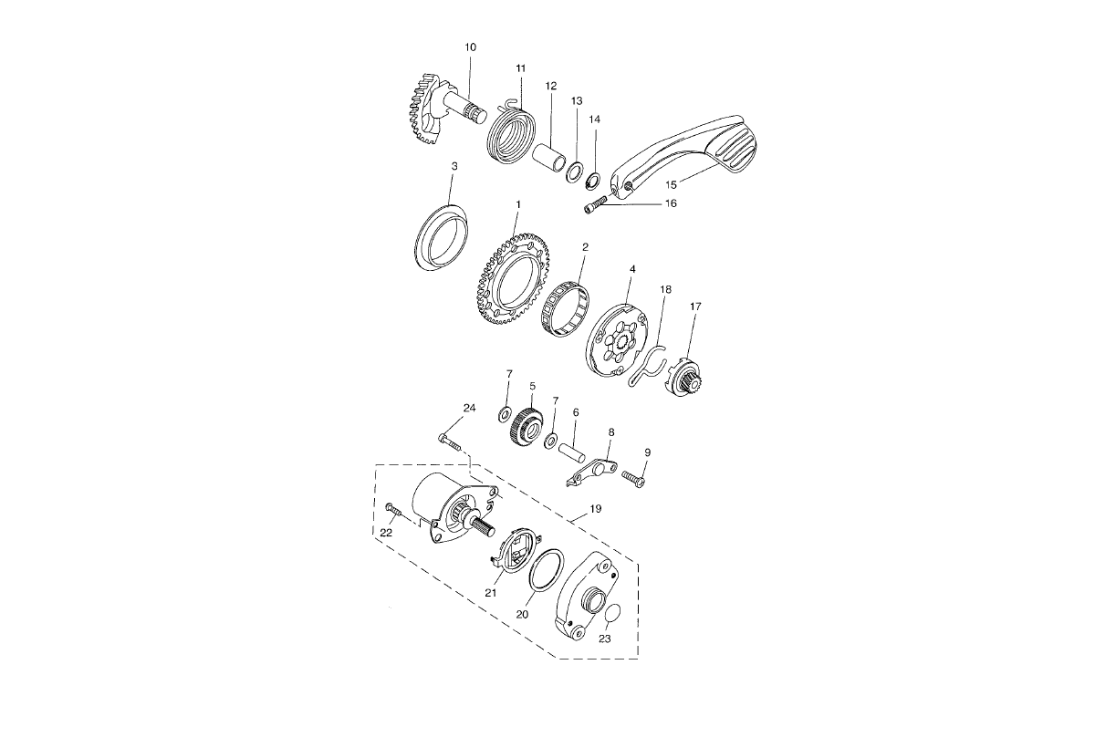 Yamaha Aerox 50 R Facelift 2013-2016 - Kickstarthevel