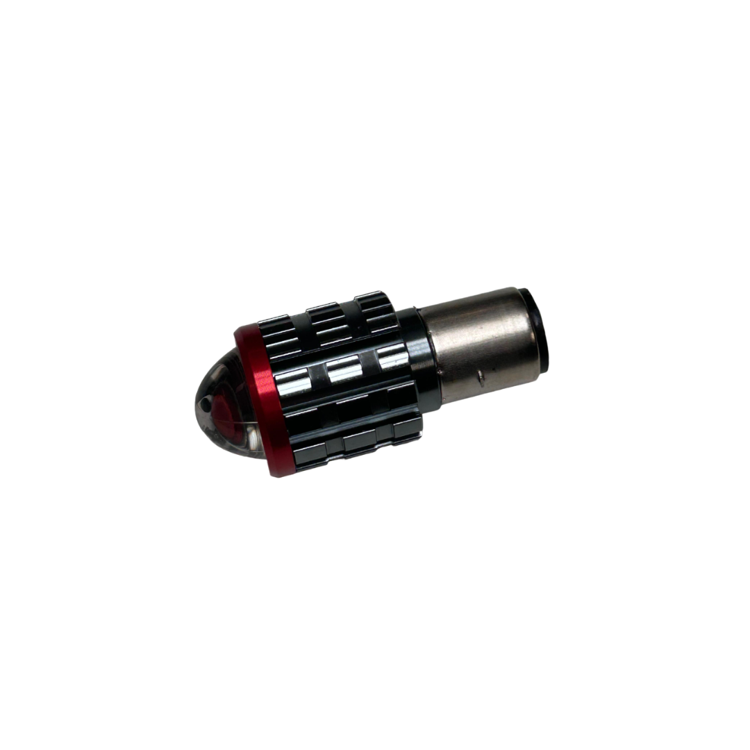 LED Lamp White BA20D Super Bright Universal / Piaggio Zip