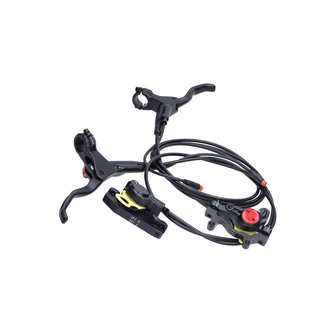 Komplettes hydraulisches Bremssystem vorne + hinten V8 Fatbike