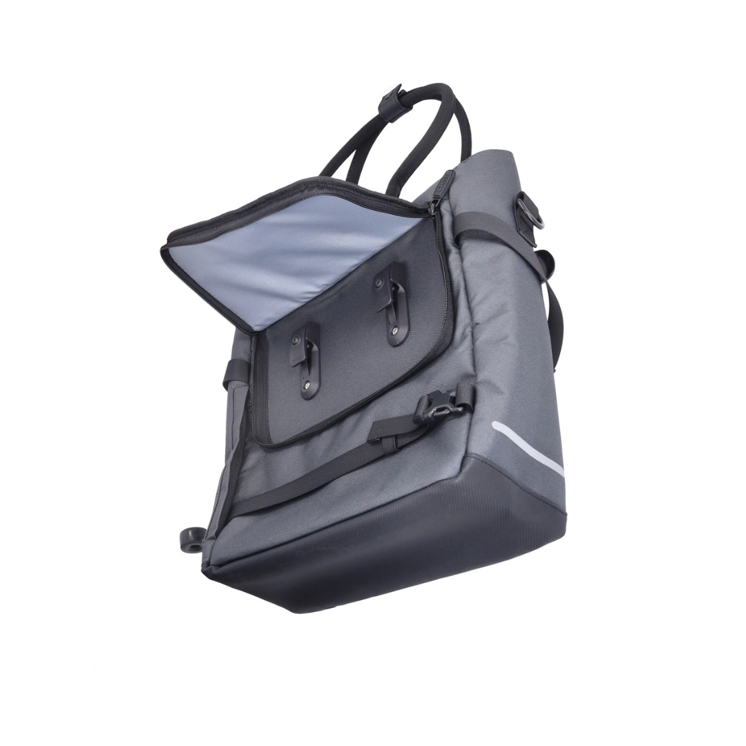 Zijtas Shad Afneembaar Achterdrager 16L Grijs Fatbike