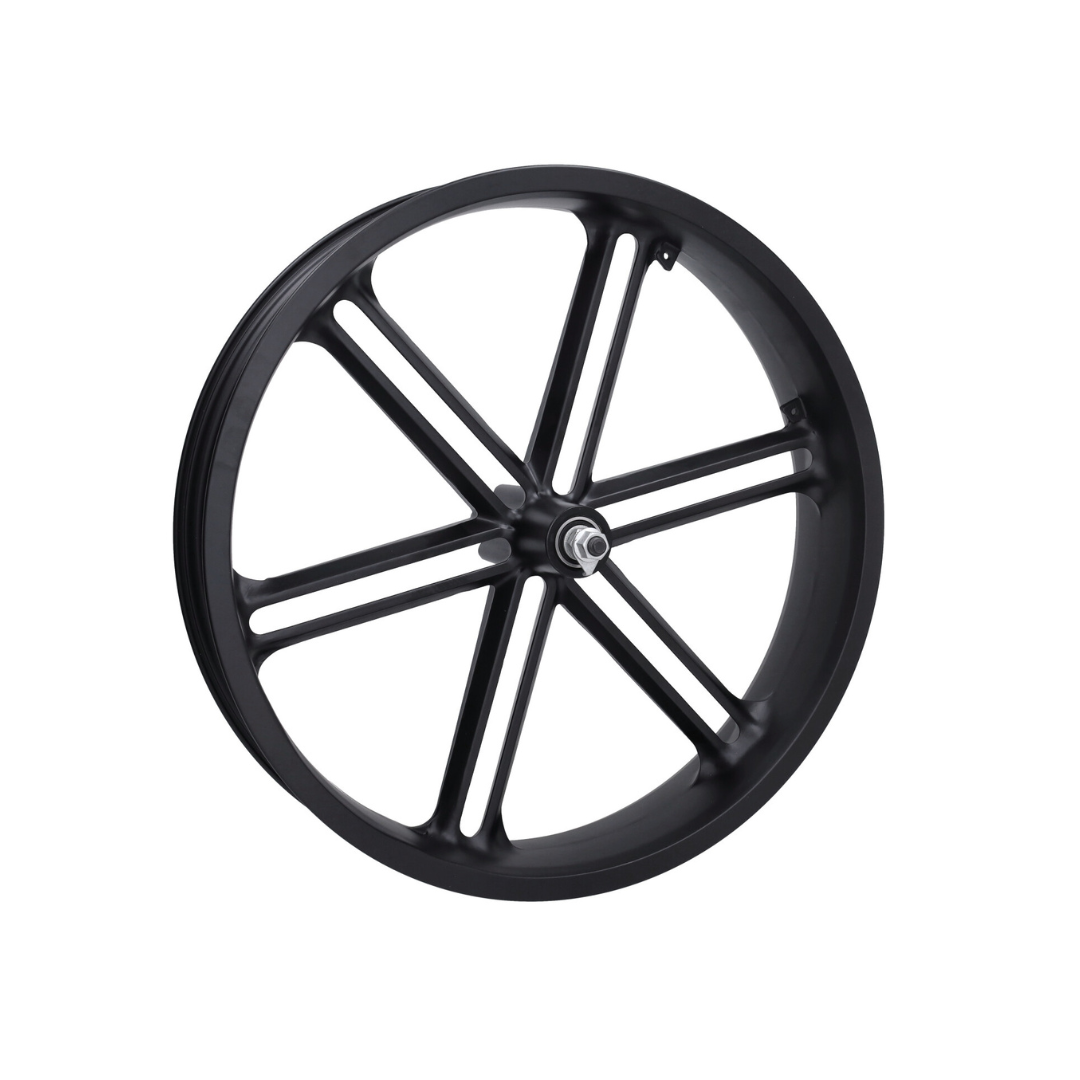 Ruota anteriore MG Lega 20 pollici Nera V8 / V20 Fatbike