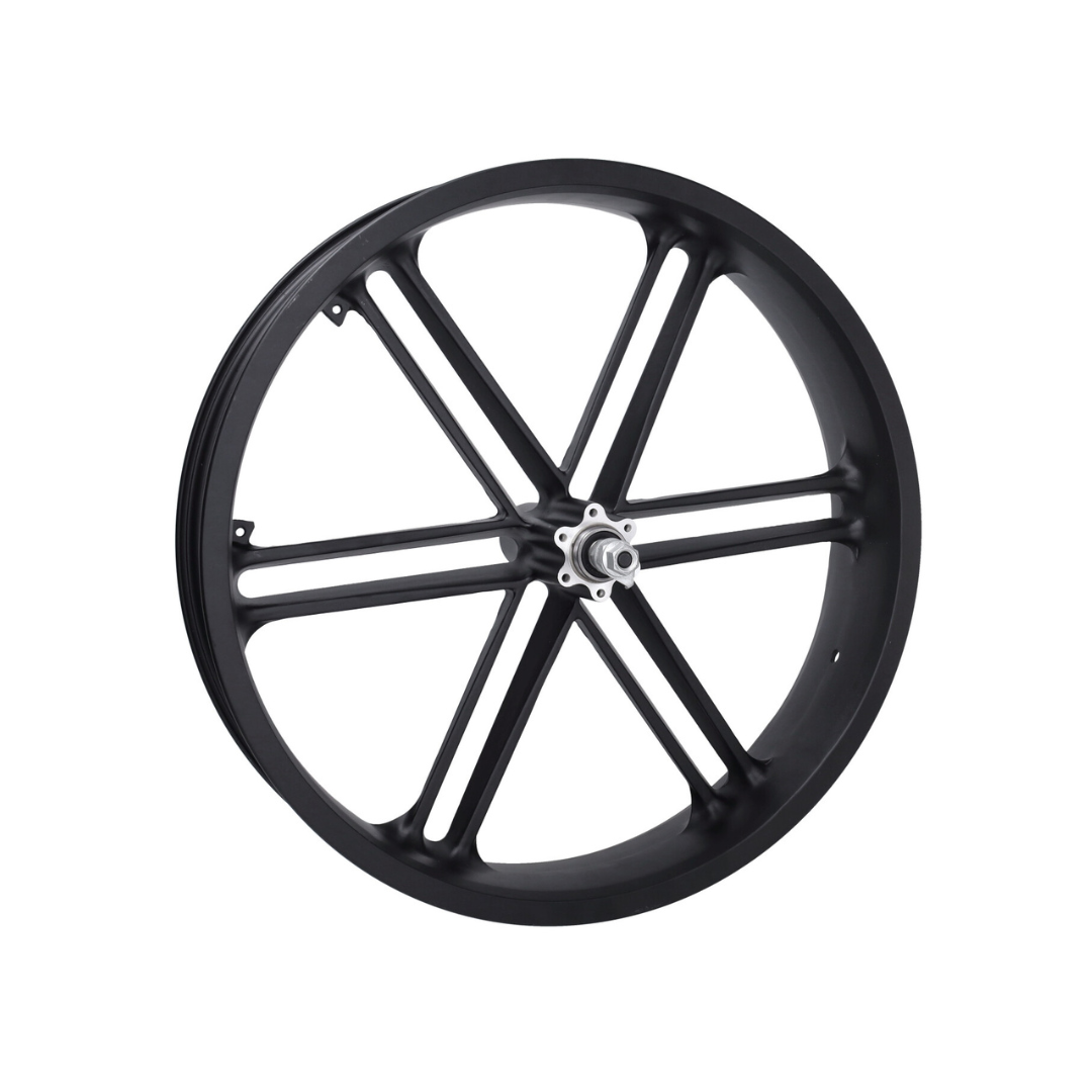 Roue avant noire complète V20 PRO Fatbike