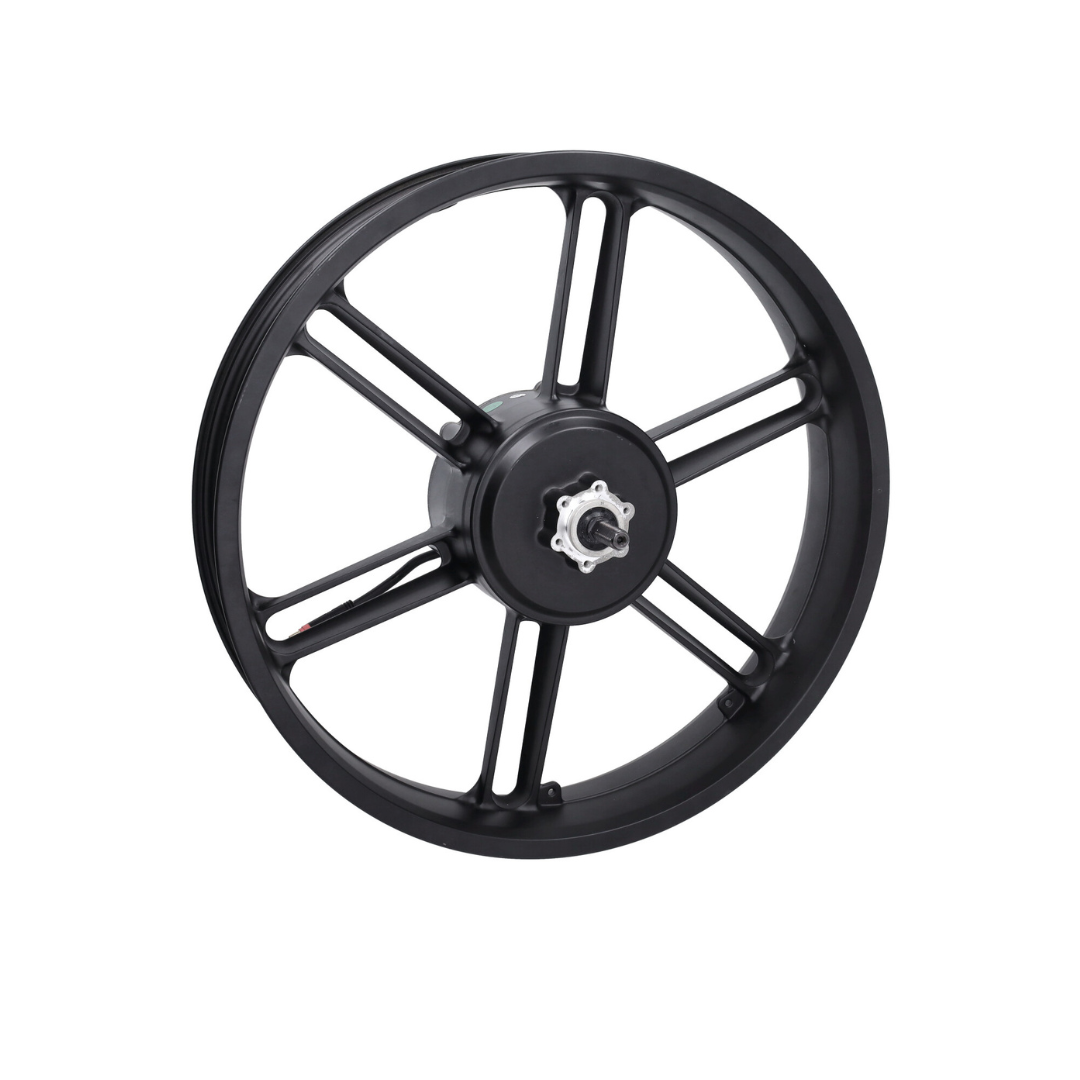 Rear Wheel Black + Motor 500W GT Right Side Red Plug V20 PRO Fatbike