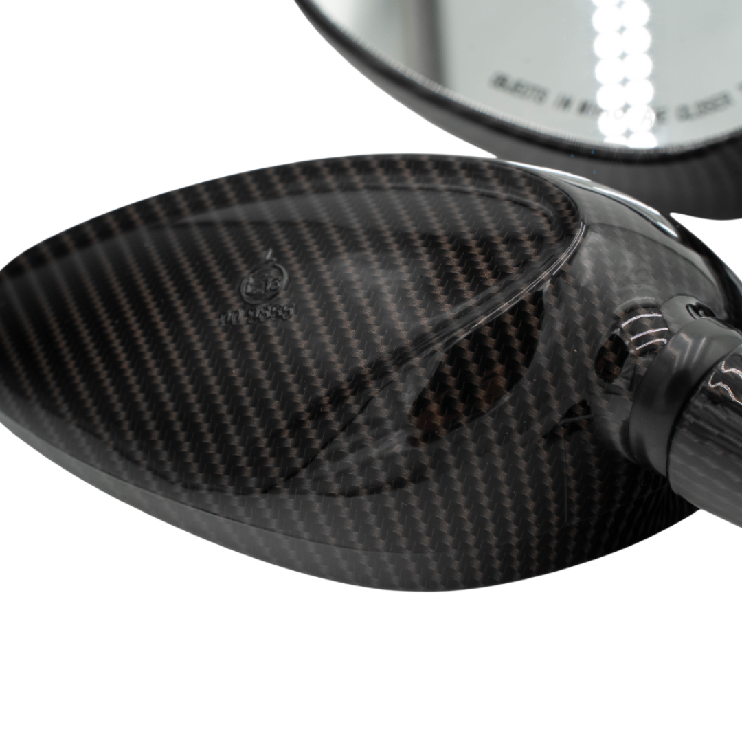 Vespa Spiegels Kort Carbon Look