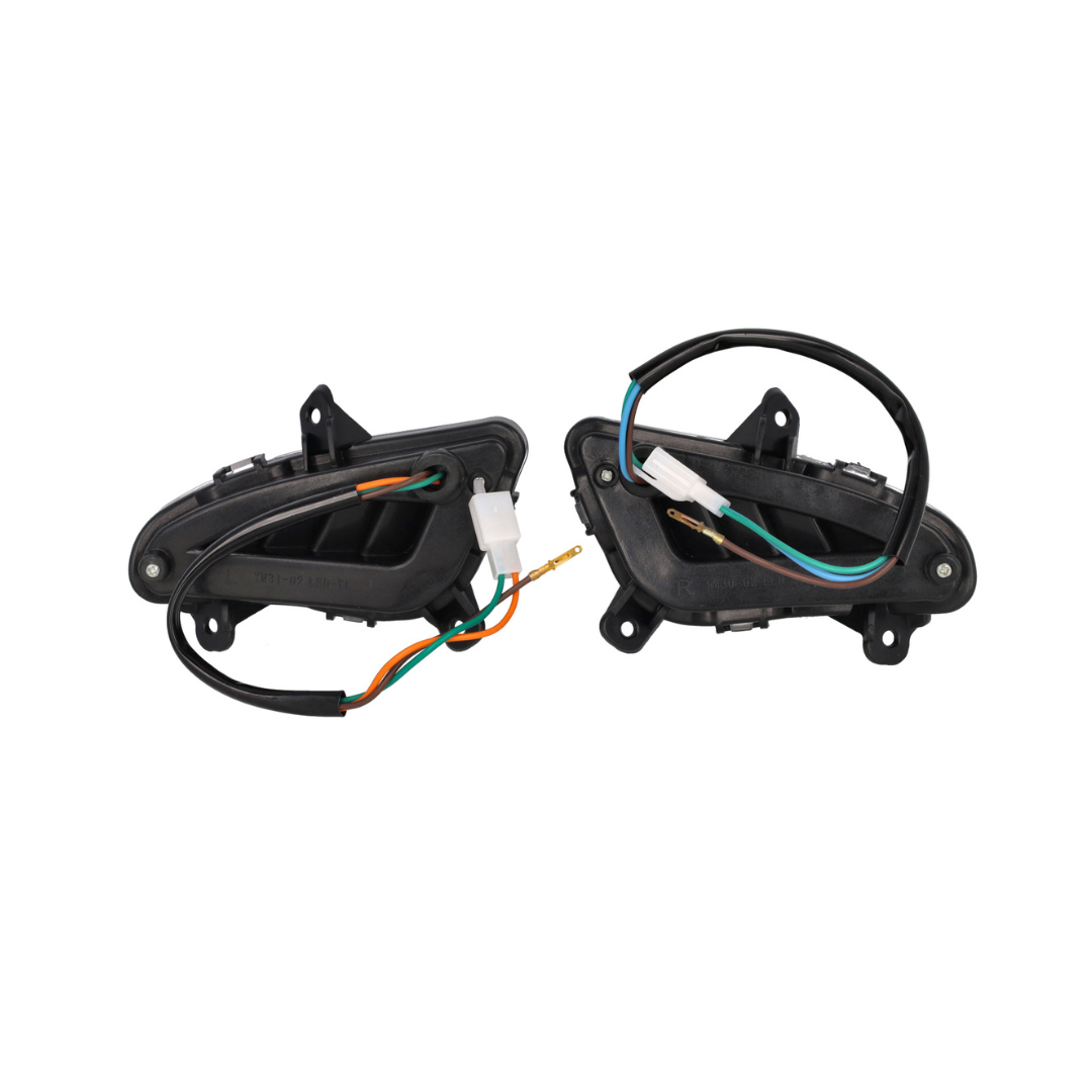 Blinkersatz hinten Audi Look LED Matrix E-Zulassung Klar BTC Riva / GTS Toscana