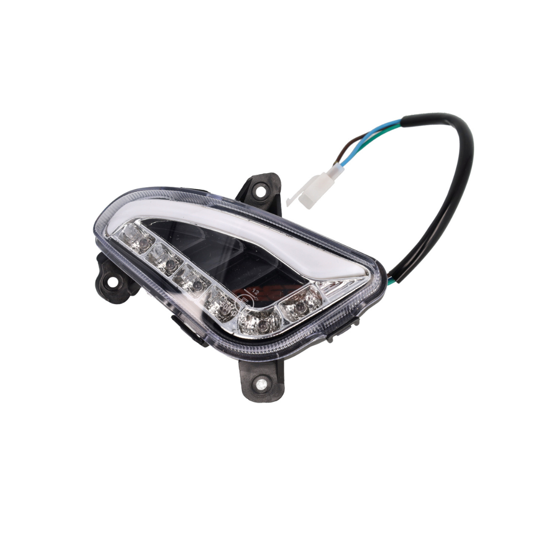 Blinkersatz hinten Audi Look LED Matrix E-Zulassung Klar BTC Riva / GTS Toscana