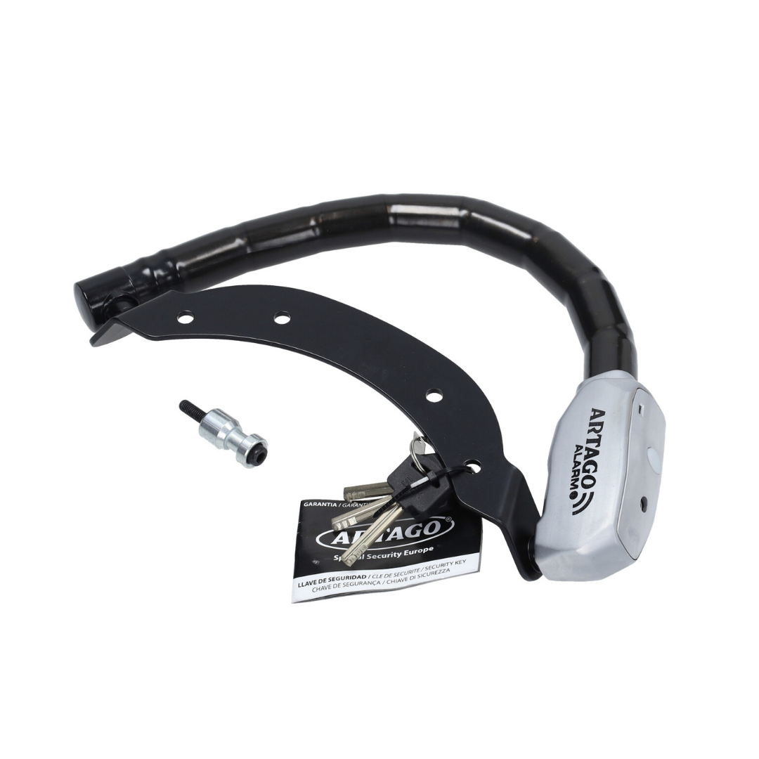 Lenkradschloss Artago + Alarm Antirobos Vespa Sprint / Primavera