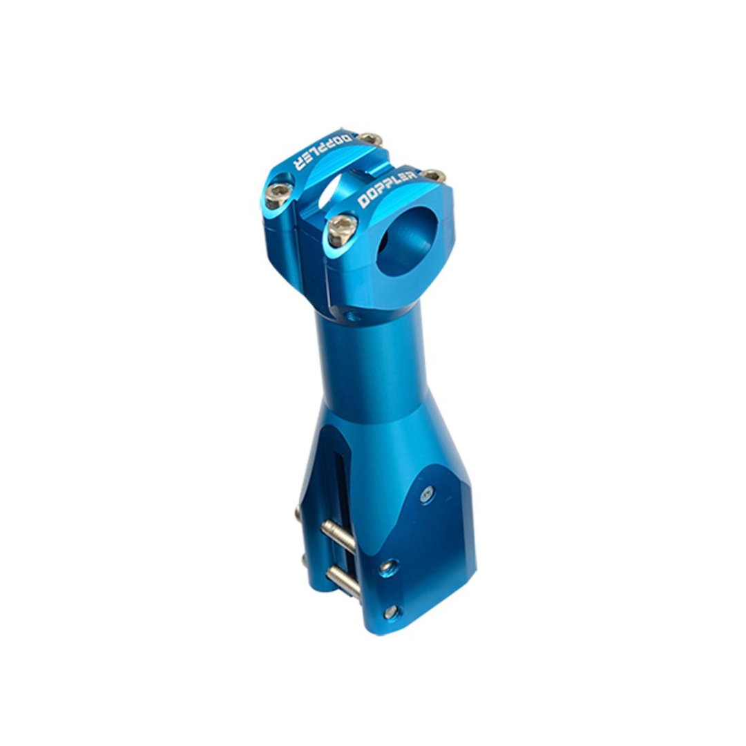 Stuurklem Blauw Sportstuur 22MM Doppler MBK Booster / Yamaha BW's