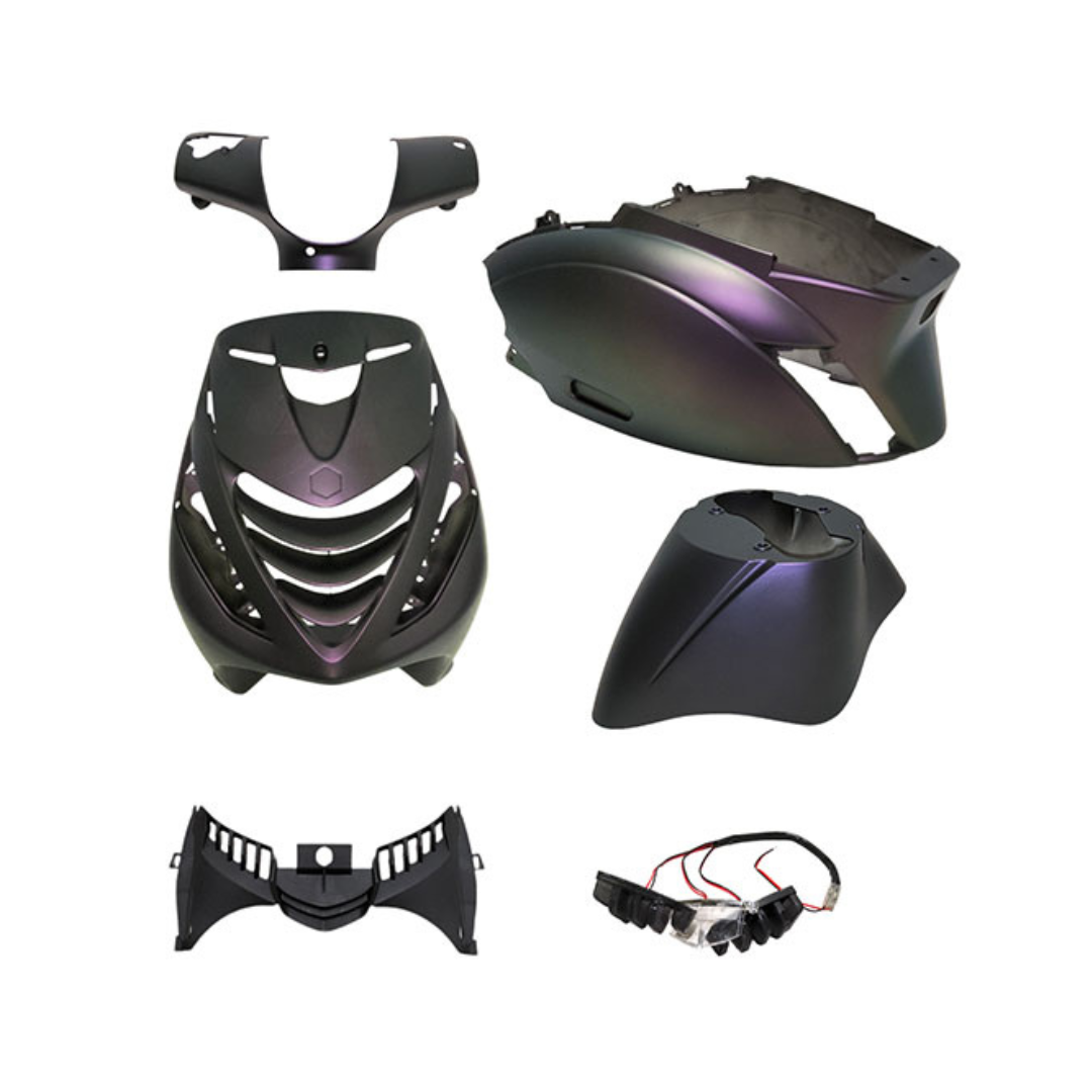 Kit de carrosserie Piaggio Zip Mat Cameleon