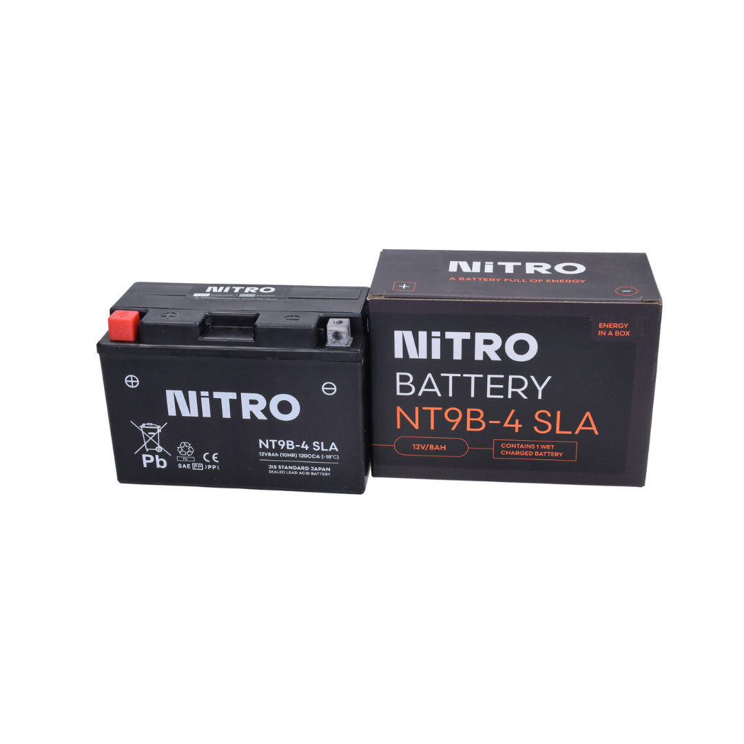 Batterie Nitro YT9B-4 12V 8Ah Gel (Sans Entretien)