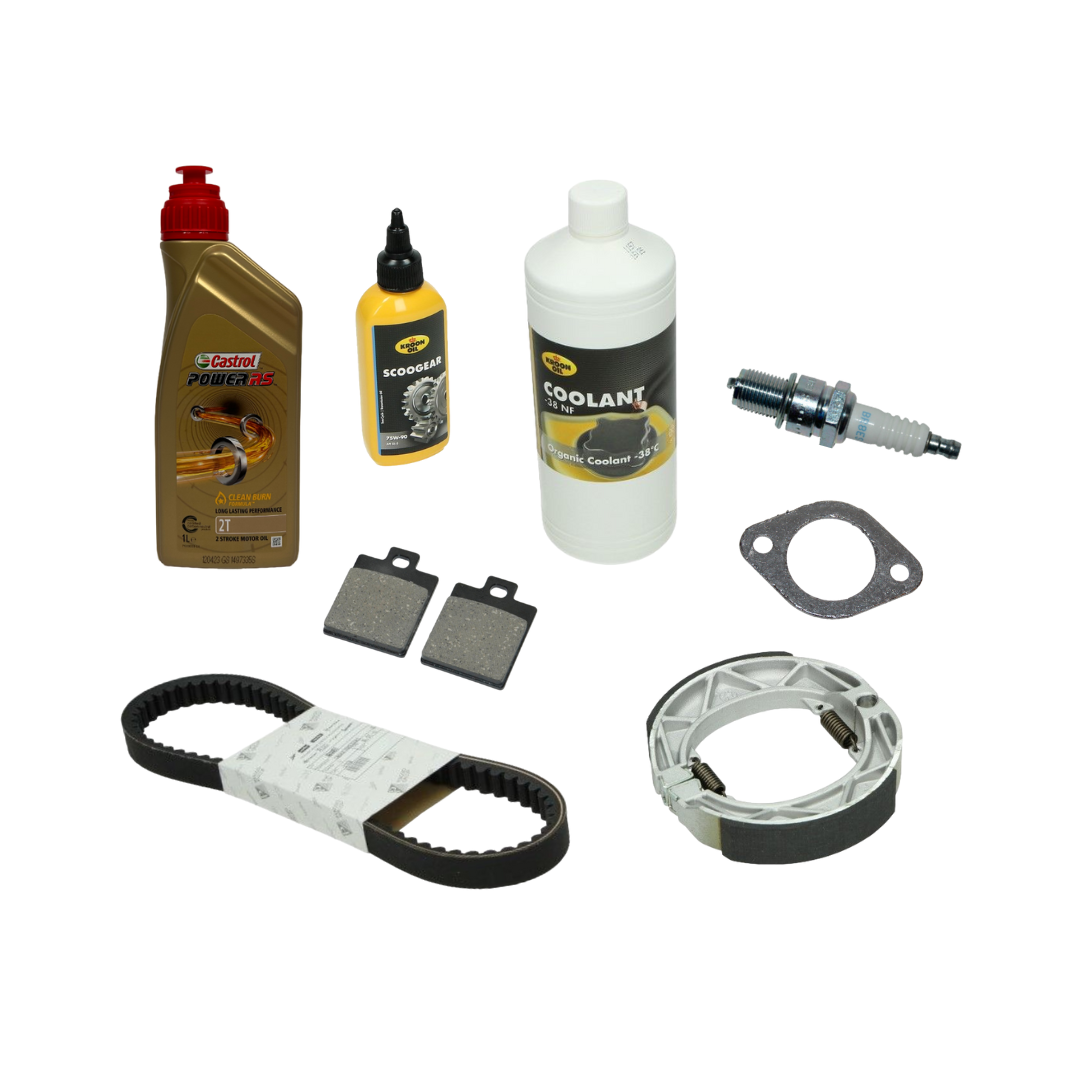 Wartungspaket Piaggio Zip mit Läufer / Hexagon 125-180cc 2 Stroke LC Block