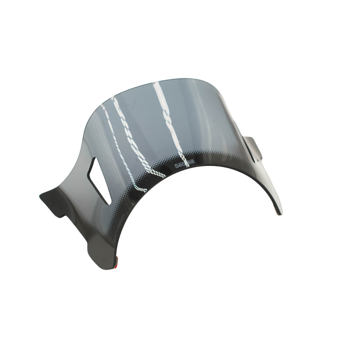 Indo Style Windscherm Sectbill Smoke Vespa LX